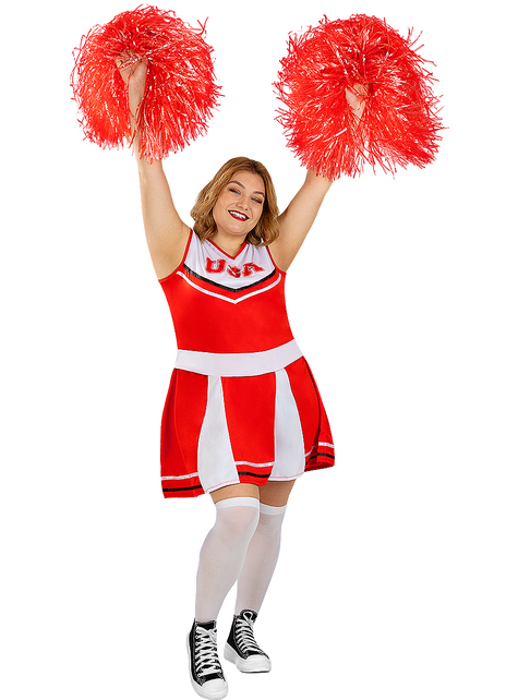 Cheerleader Kostüm große Größe
