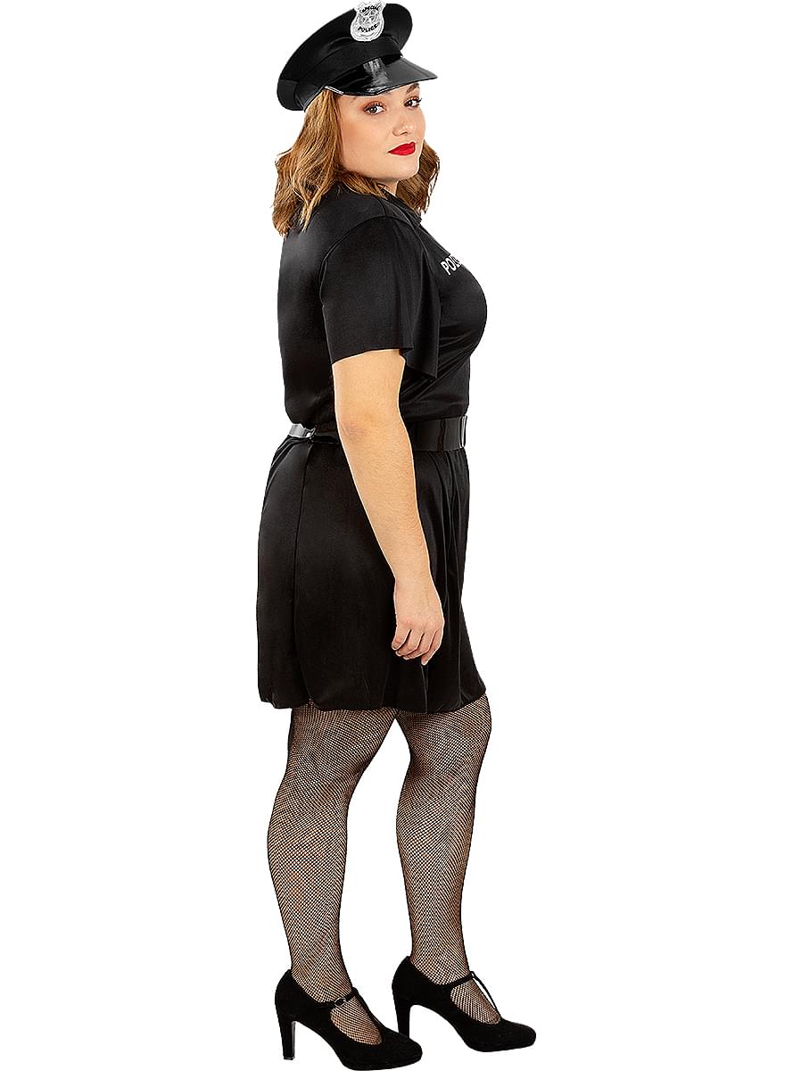 Womens Police costume plus size
