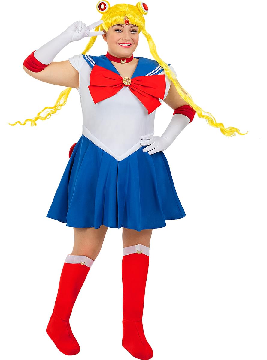 Grote maat Moon kostuum - Sailor Moon