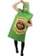 Disfraz de Botella de Cerveza verde para adulto