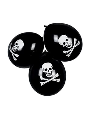 6 Piratskih balona (25cm)