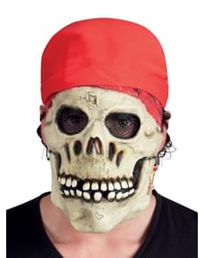 Masque pirate squelettique adulte
