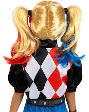 Perucă Harley Quinn pentru fete
