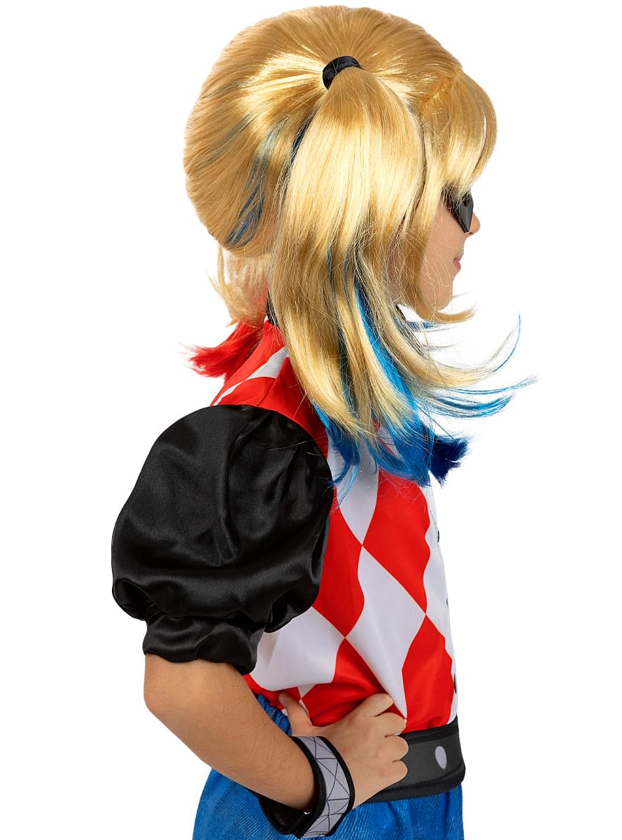 Perruque Harley Quinn Pour Fille Livraison 24h Funidelia 