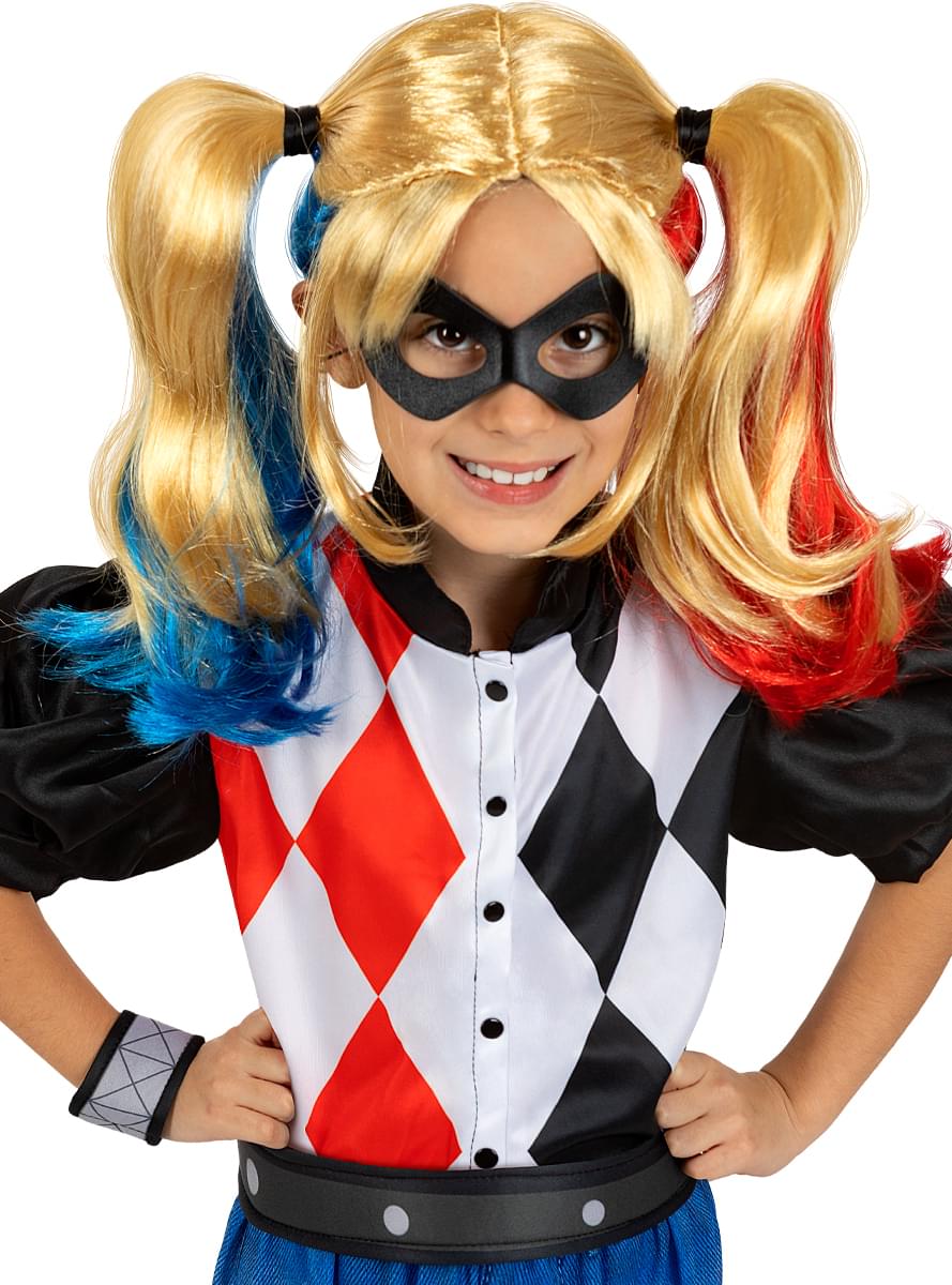 Harley Quinn perukas mergaitei