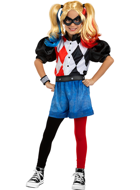 Costume Harley Quinn per bambina. I più divertenti