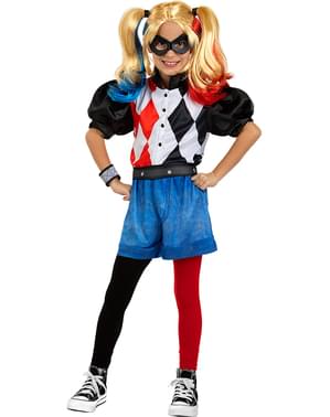 Fato de Harley Quinn para menina