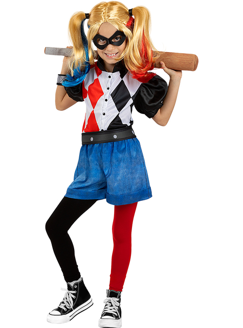Parrucca Harley Quinn per bambina. Have Fun!