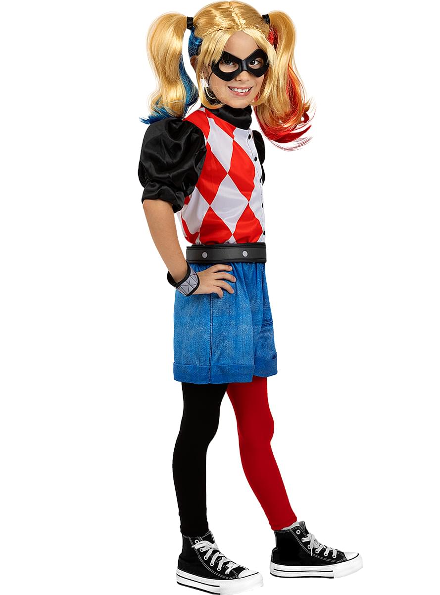 Harley Quinn Costume for Girls. The coolest | Funidelia