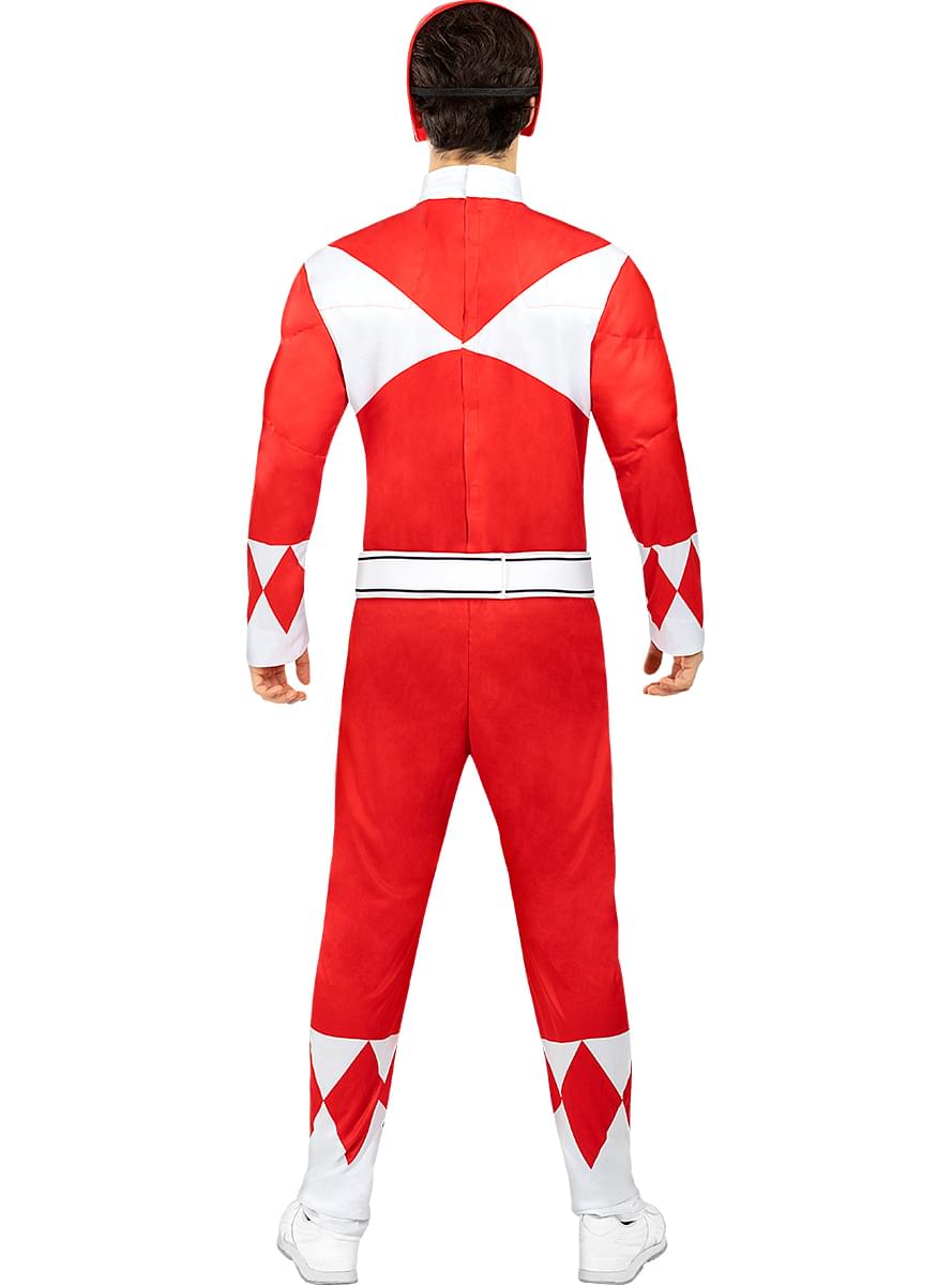 Raudonasis Power Ranger kostiumas suaugusiems