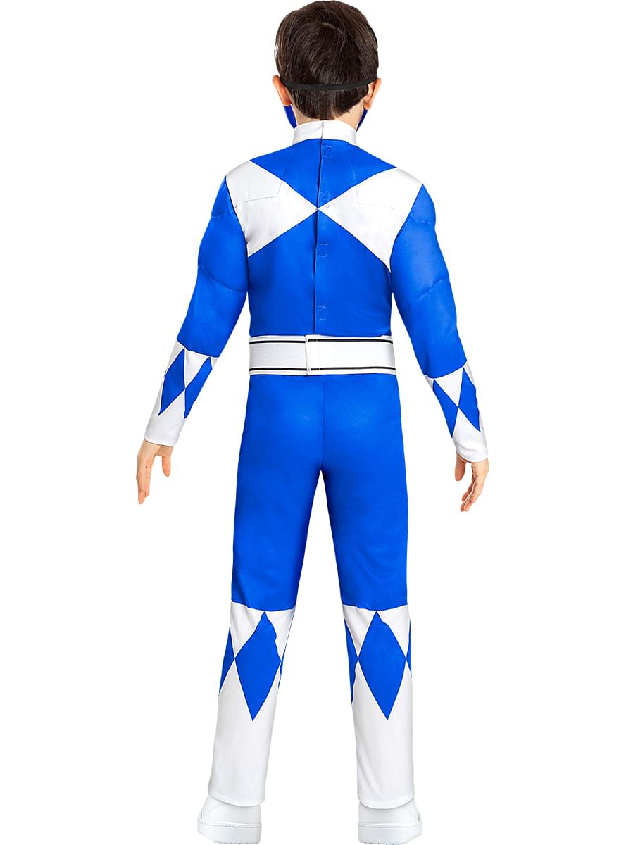 Niebieski kostium Power Ranger dla dzieci