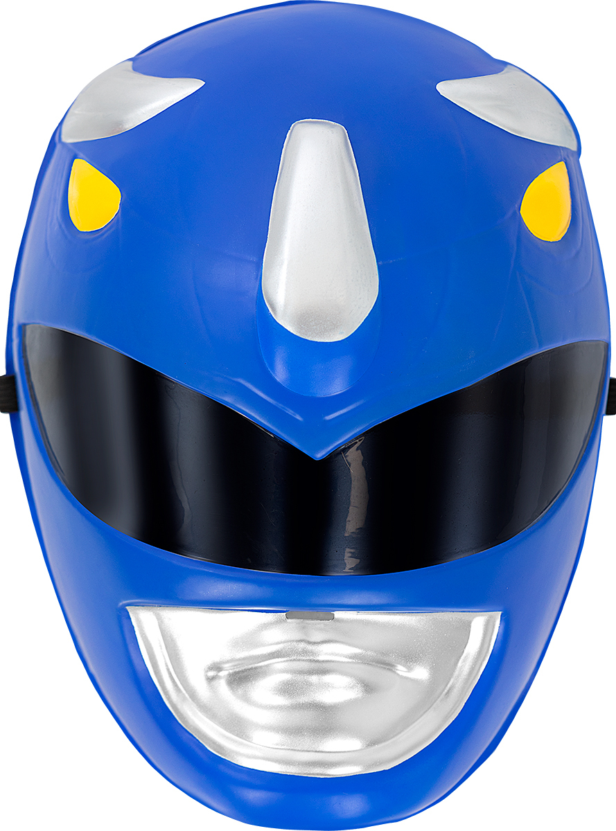 Modrá maska ​​Power Ranger pre deti