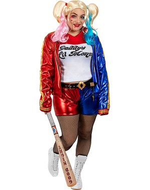 Costume di Harley Quinn taglie forti - Suicide Squad