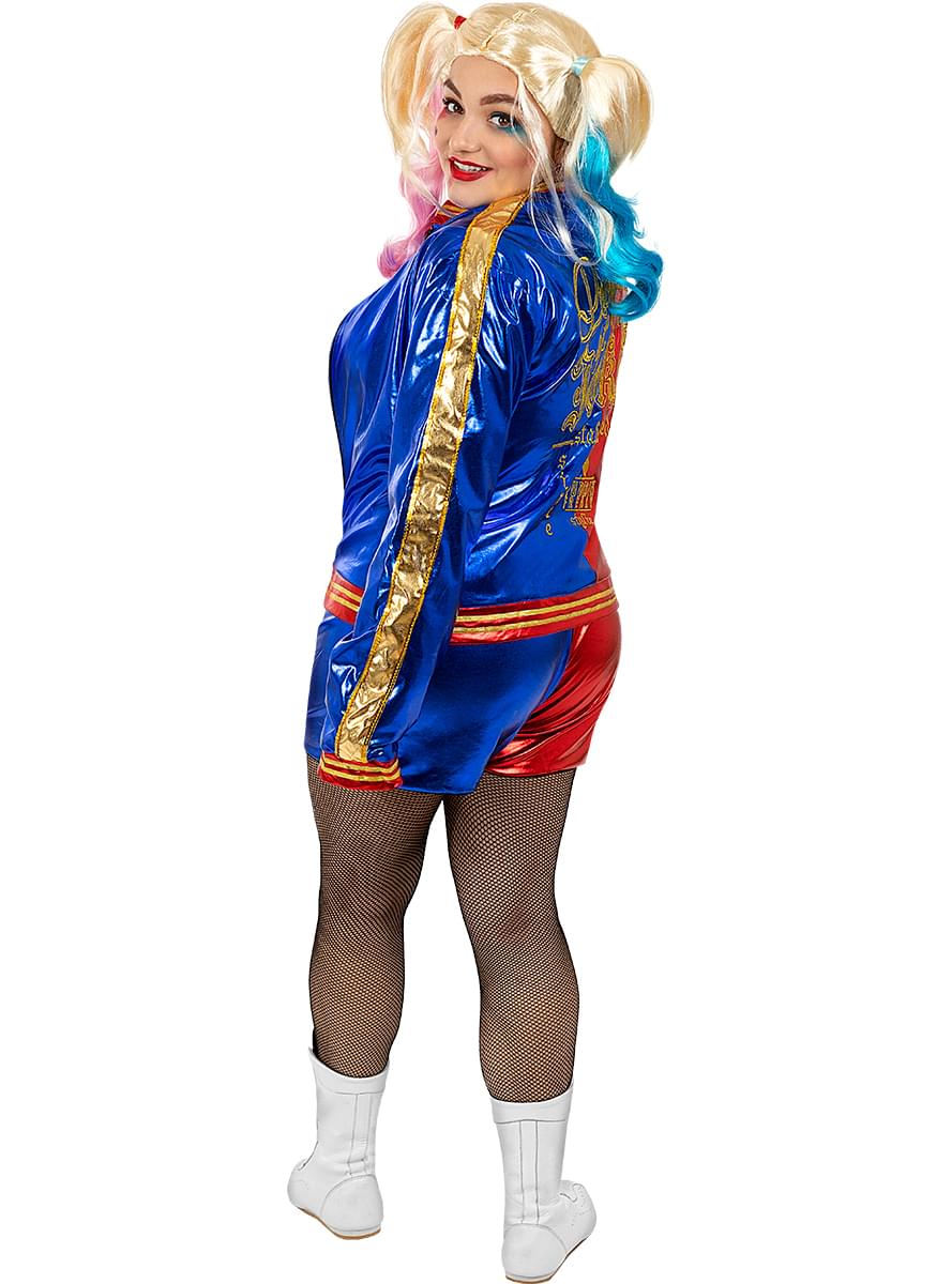 Harley Quinn Kostüm Artı Boyutu - İntihar Ekibi