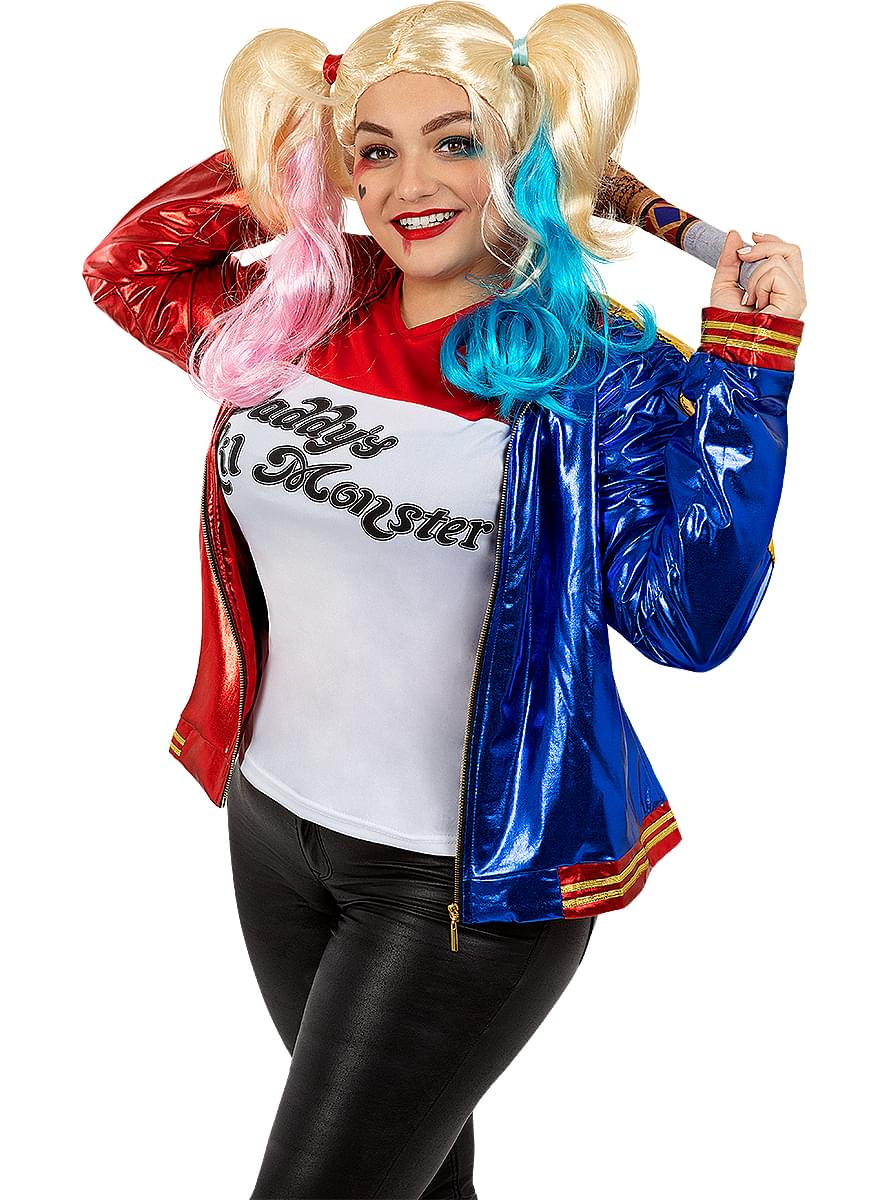 Harley Quinn jelmezkészlet, pluszos méret - Suicide Squad