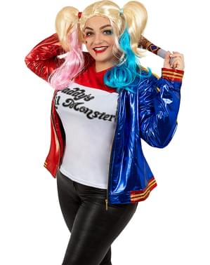Plus size kostýmový set Harley Quinn - Sebevražedný oddíl