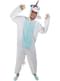 Déguisement licorne bleue onesie adulte