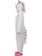 Disfraz de unicornio rosa onesie para adulto