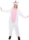 Vaaleanpunainen yksisarvinen onesie Asu aikuisille