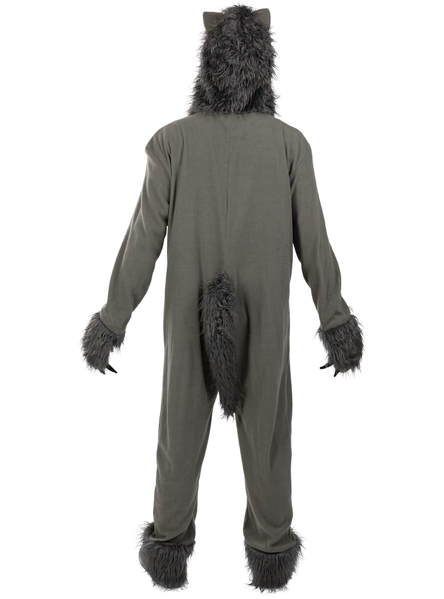Wolf Kostüm grau