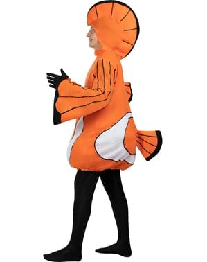 maskeraddräkt clown fisk för vuxen