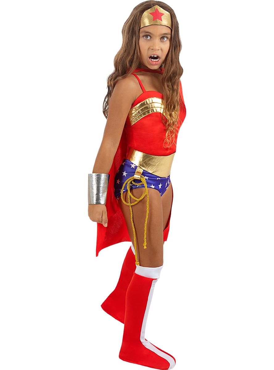 Wonder Woman Kostüm classic für Mädchen
