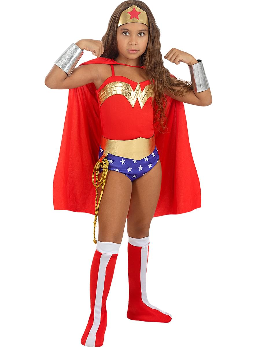 Klasszikus Wonder Woman Jelmez Lányoknak