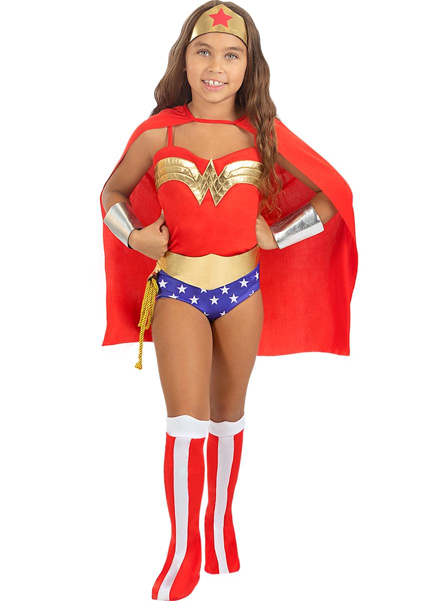 Klassiek Wonder Woman-kostuum voor meisjes