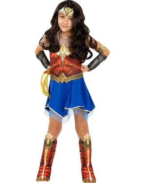 Déguisement pour femme super-héroïne Wonder-Woman carnaval