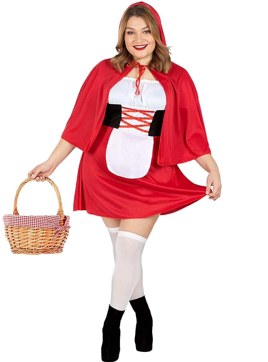 Piroska jelmez, pluszos méret felnőtteknek
