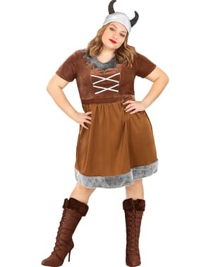 Sieviešu Viking kostīms Plus Size