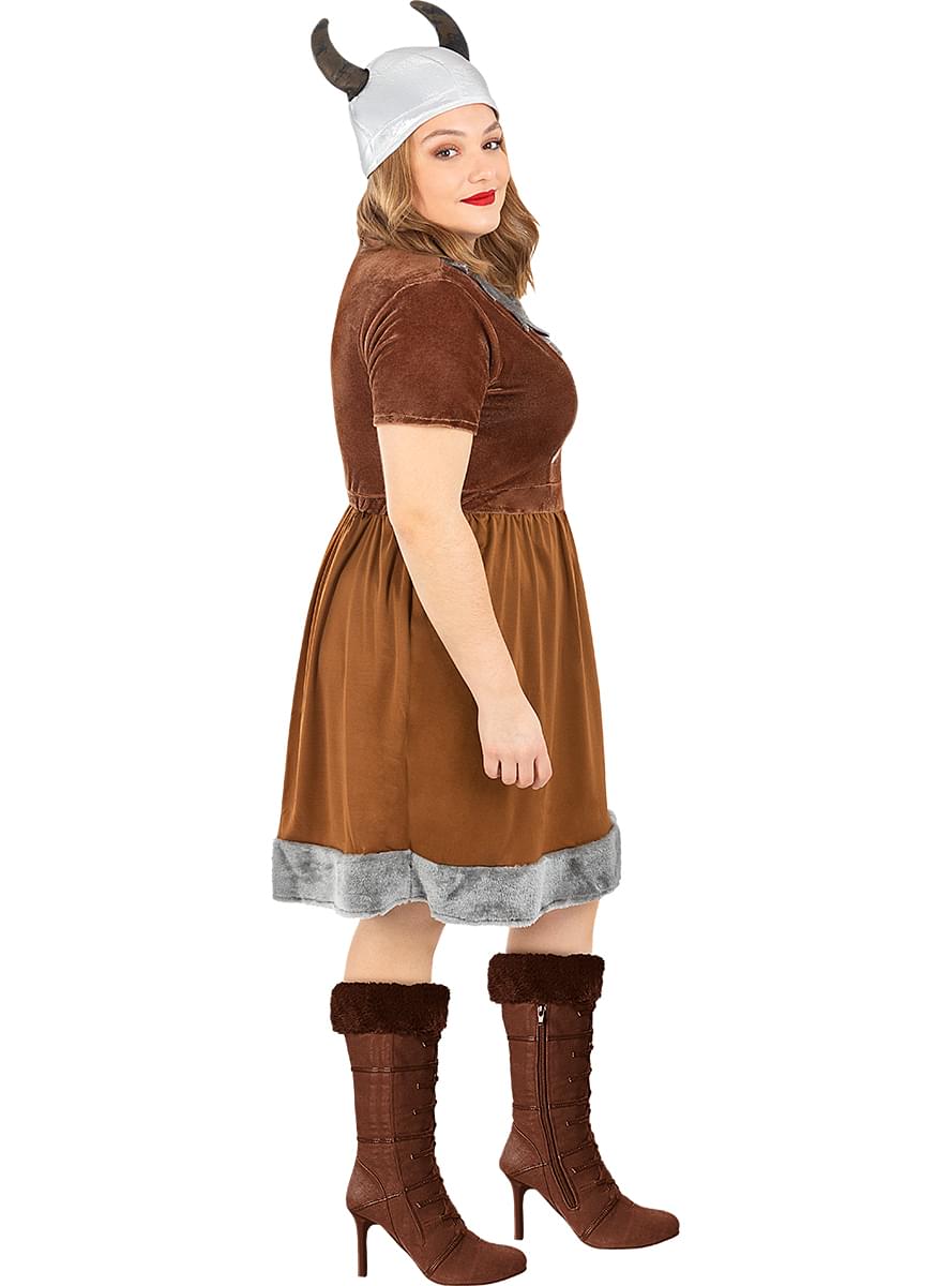 Déguisement Viking femme grande taille