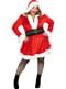 Fato de mãe natal deluxe para mulher tamanho grande