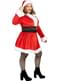Disfraz de Mamá Noel Deluxe para mujer talla grande