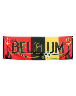 Belgian Football Sign