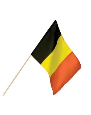 Kädessäpidettävä Belgian lippu