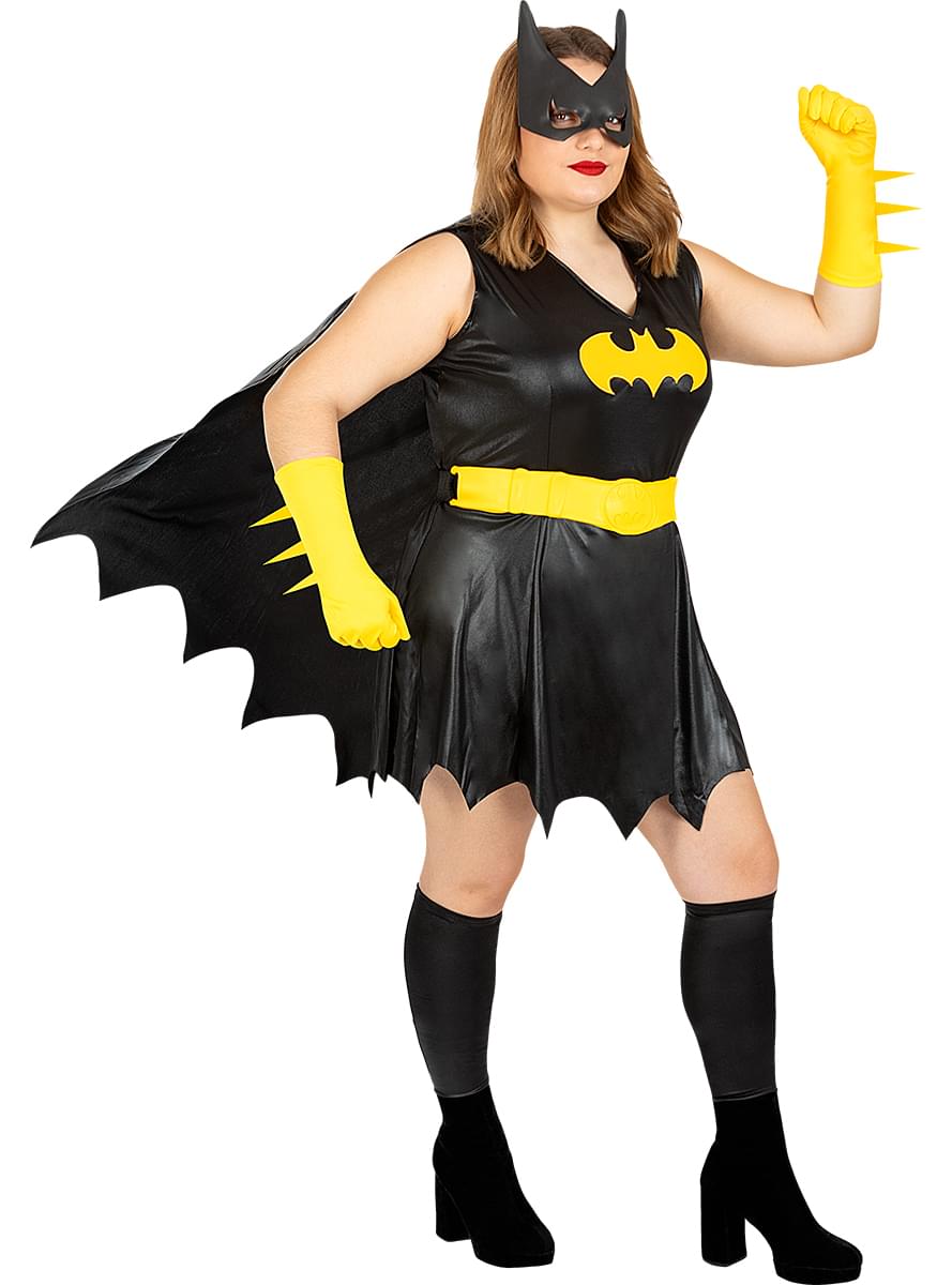 Batgirl plus size kostyme til Dame