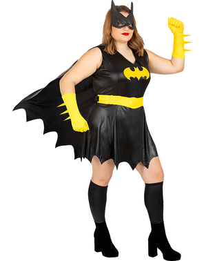 Batgirl Costume fyrir konur Plus Size