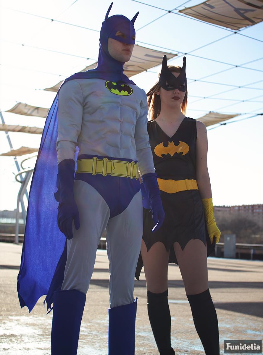 Batgirl plus size kostyme til Dame