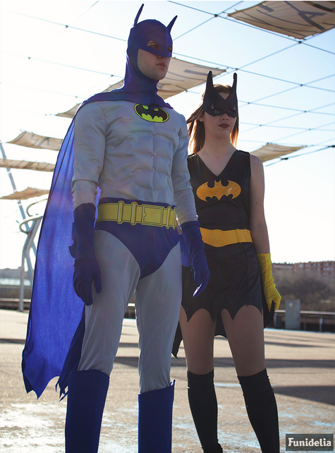 Batgirl Kostüm für Damen große Größe