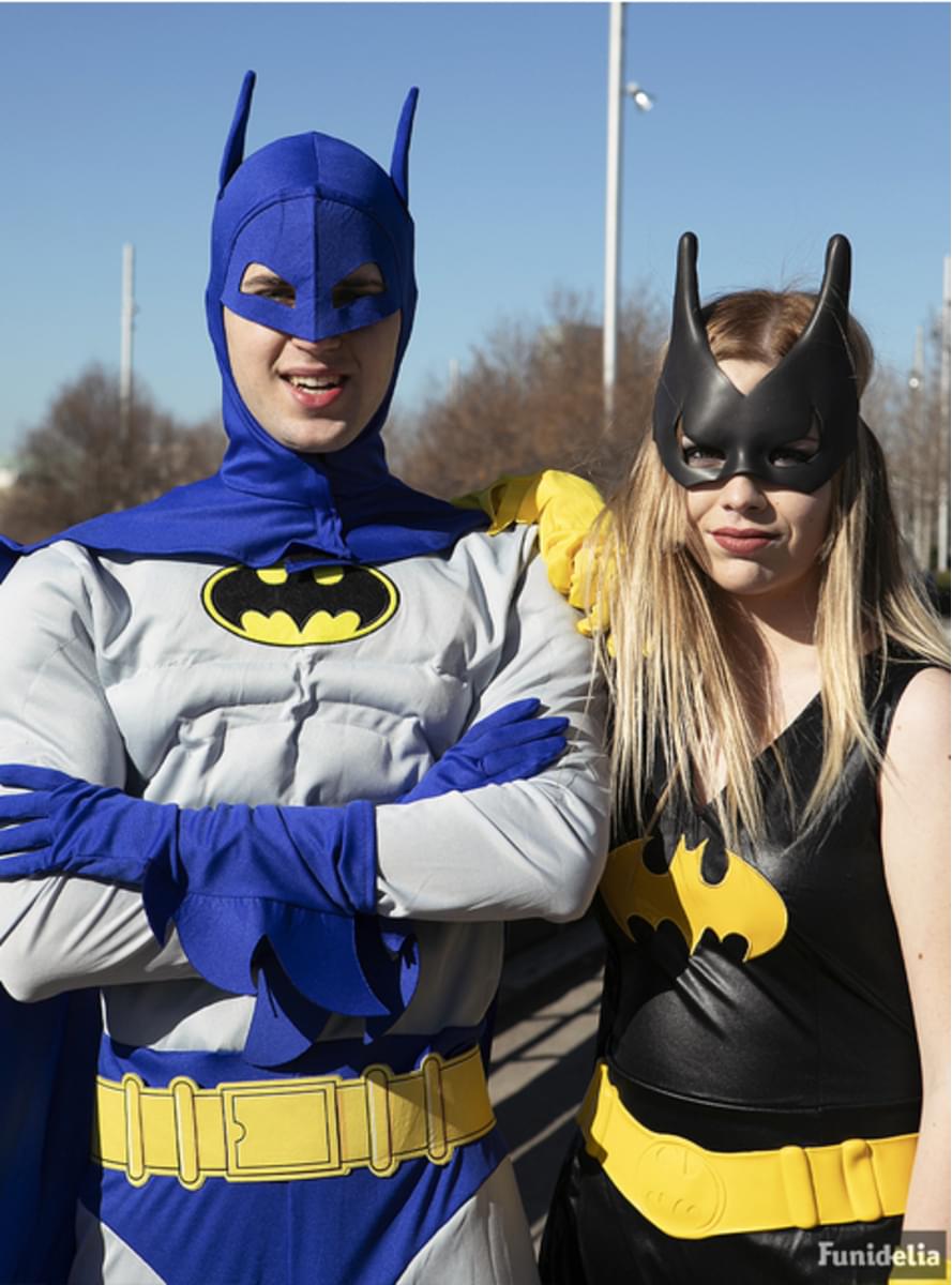 Batgirl plus size kostyme til Dame