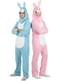 Costum de iepure albastru pentru adulți