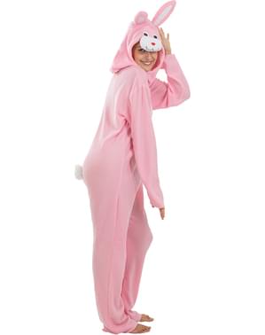 Maskeraddräkt Kanin rosa för vuxen