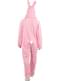 Costume da Coniglio rosa per adulto