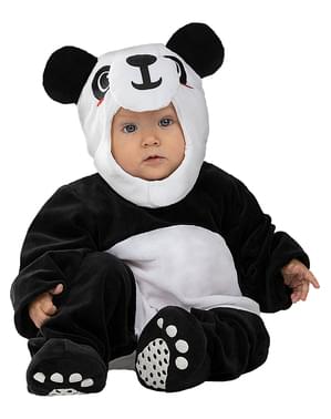 Costum panda pentru bebeluși