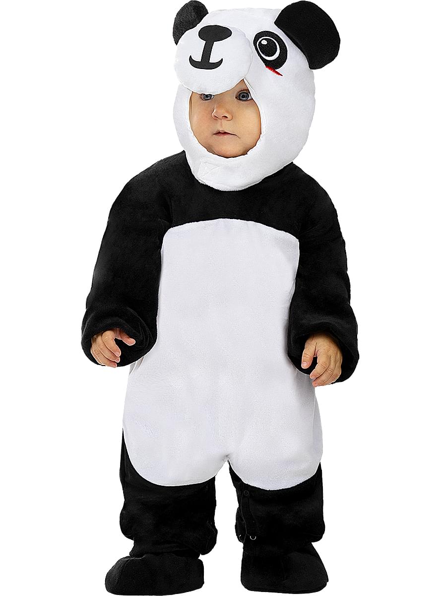 Disfraz de oso panda para bebé