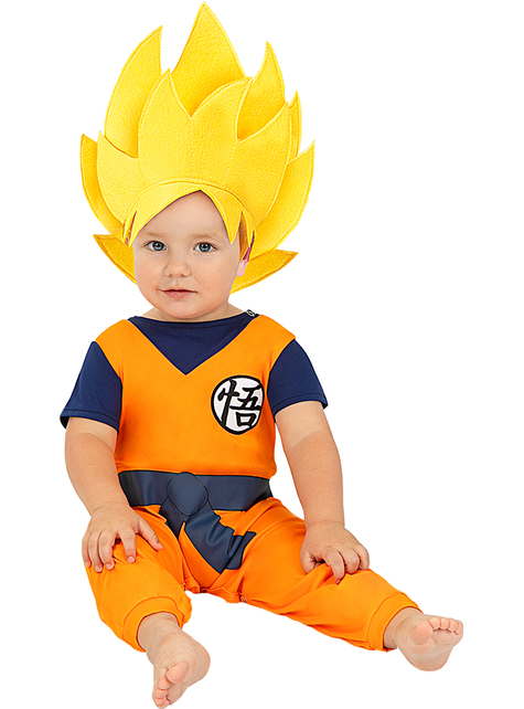 Disfraz de Goku para bebé - Dragon Ball. Entrega 24h | Funidelia