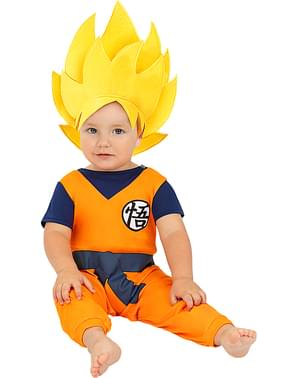 Coffret Disfarce com peruca Goku Dragon Ball™ criança: Disfarces  Crianças,mascarilhas e fatos de carnaval - Vegaoo