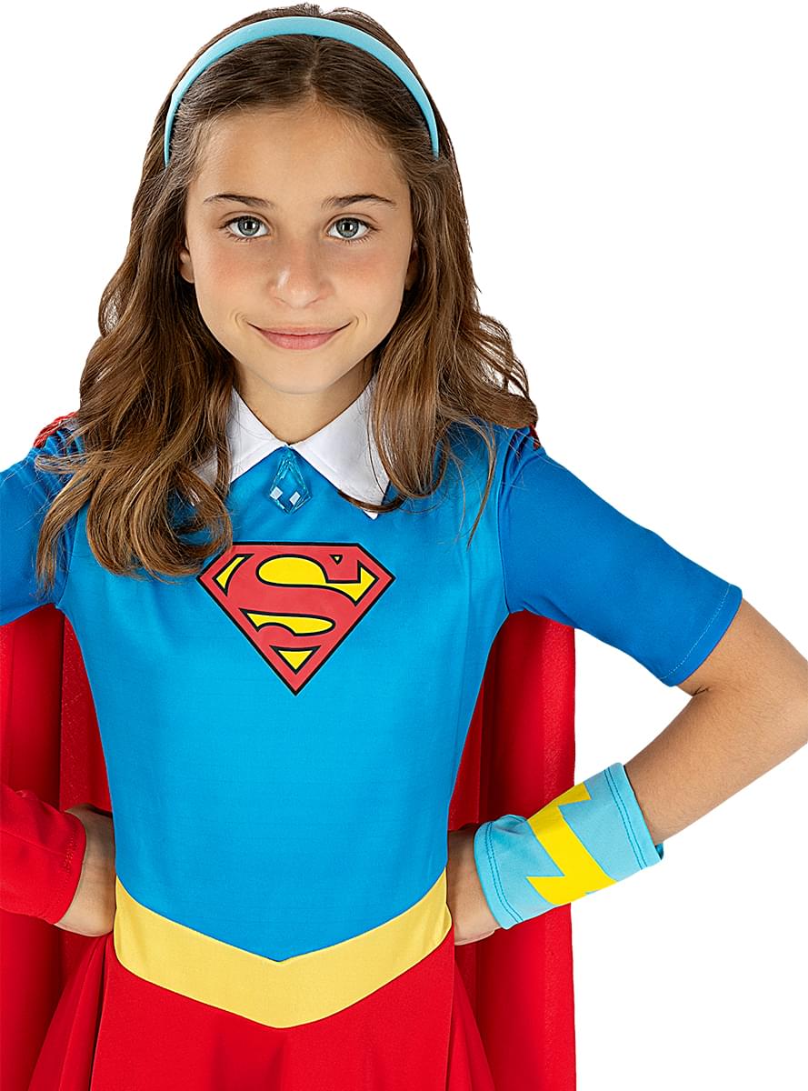 Supergirl DC Superhelden meisjes kostuum voor meisjes