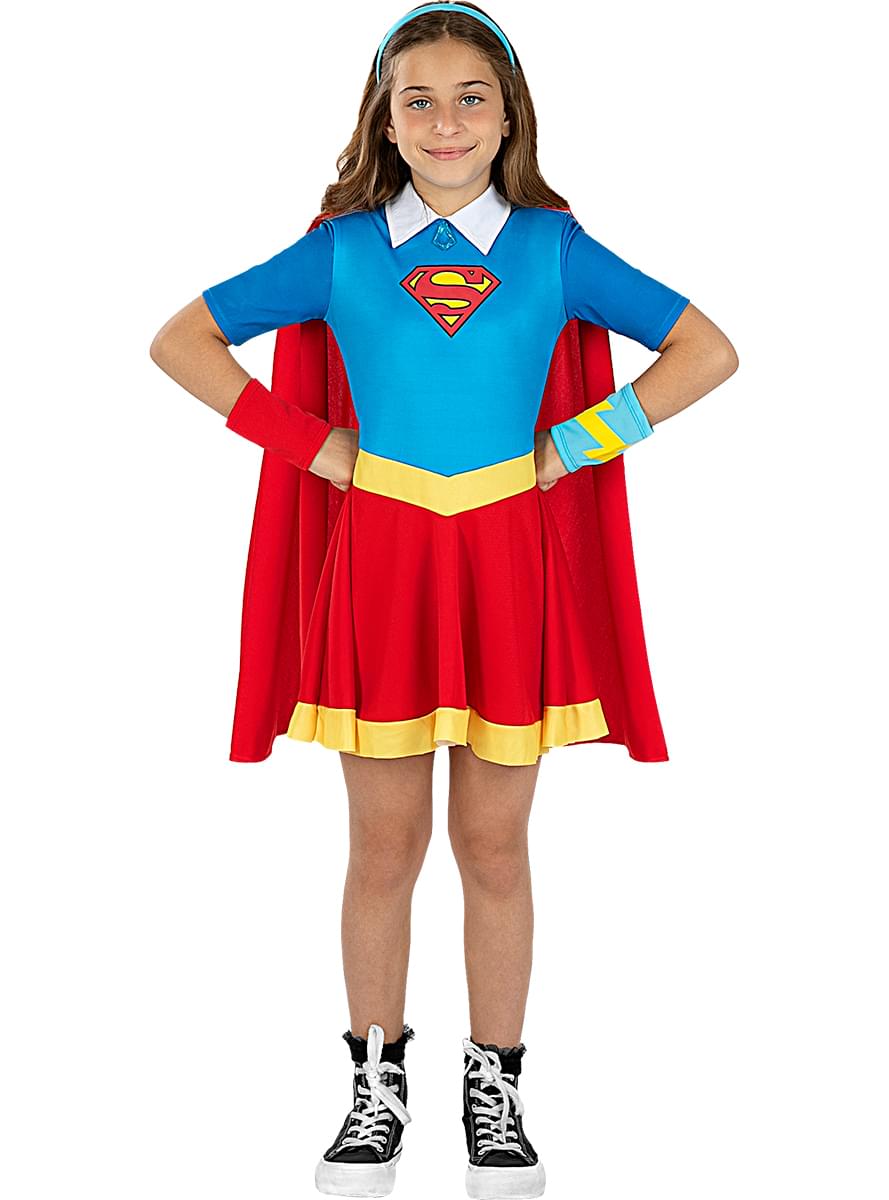 Costume Supergirl DC Super Hero Girls per bambina